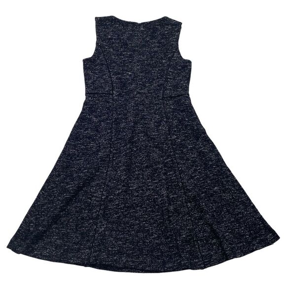 Talbots Marled Knit Dress Lined Black Sz 8 NWT - Picture 5 of 12